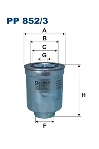 Filtron Filtru Combustibil Citroen C4 Aircross Mitsubishi Asx/Eclipse Cross/L...
