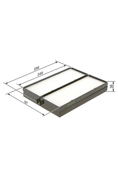 Bosch Filtru Aer Habitaclu Hyundai Highway Van/Santa Fe 1/Sonata 4 Hyundai (B...