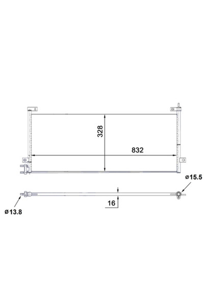 MAHLE Volvo Fh Air Conditioning Condenser