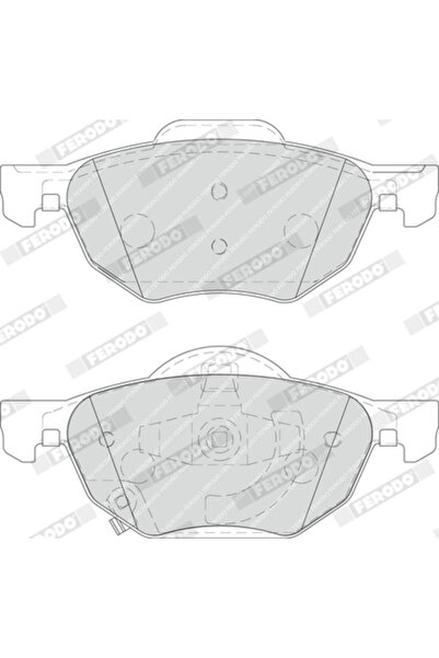 FERODO Brake Pad Set Disc Brake Honda Accord 7/Civic 10 Sedan