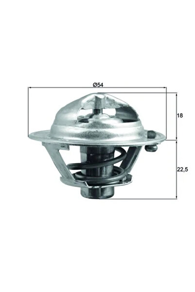 MAHLE Термостат за охлаждаща течност Hyundai Getz/I10 1/I20 1 Kia Cee'D/Cerat...