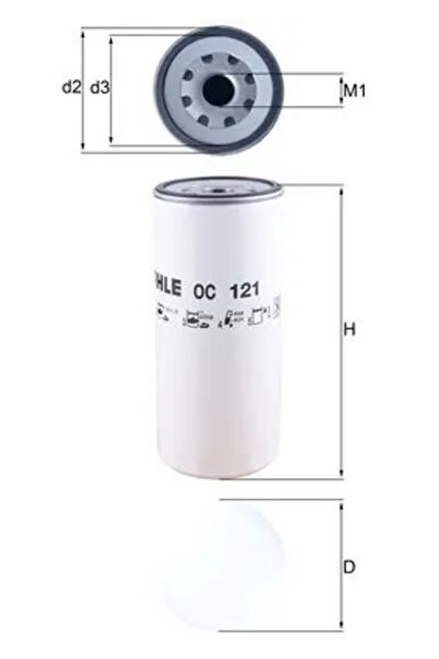 KNECHT Filtru Ulei Man Tgm 1 Volvo Fh 2/FH12/FL10