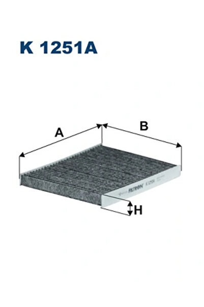 Filtron Filtru, Aer Habitaclu Ford Fiesta Vii (hj, Hf) 2017-2025 Benzina