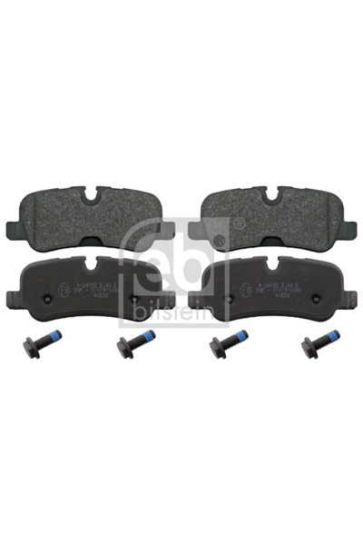 FEBI BILSTEIN Set Placute Frana Frana Disc Puntea Spate Land Rover Discovery ...