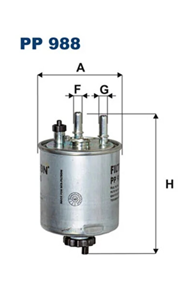 Filtron Filtru Combustibil Renault Laguna Iii Grandtour (kt0/1) 2007-2015 Diesel