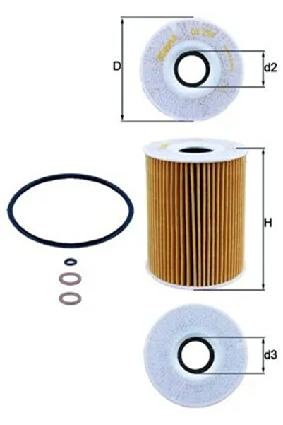 KNECHT Filtru Ulei Bmw 3 2007-2013