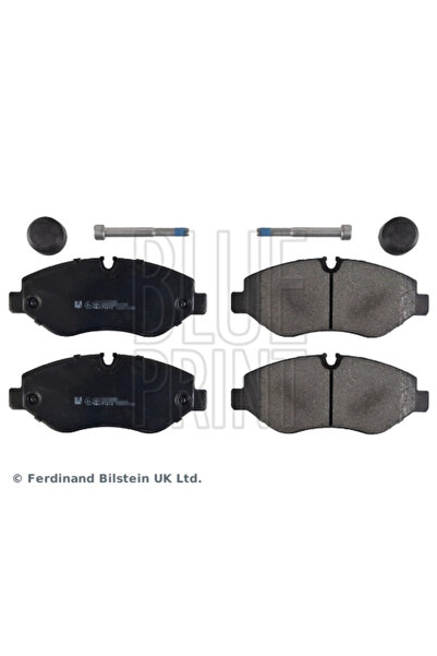 BLUE PRİNT Комплект спирачни накладки за преден мост, дискови спирачки Merced...