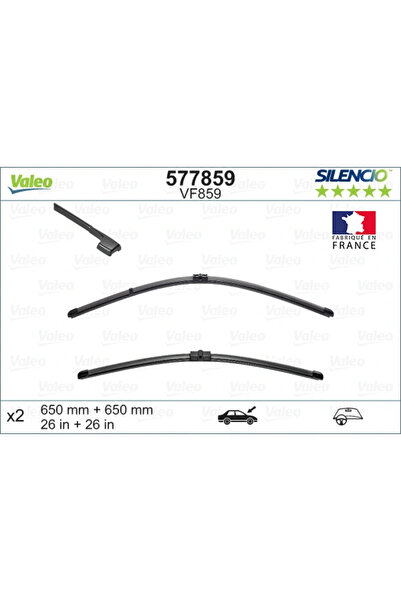 VALEO Lamela Stergator Fata Porsche Cayenne Vw Touareg