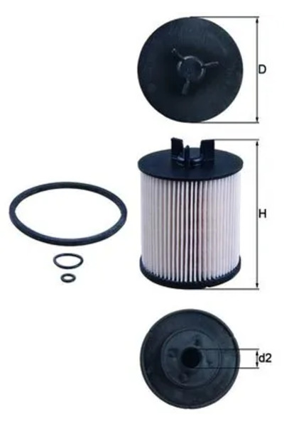 KNECHT Filtru Combustibil Audi A2