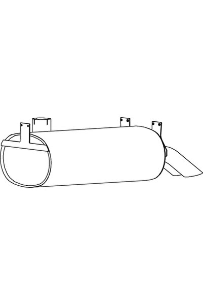 Dinex Toba Esapament Finala Mercedes-Benz Touro/Travego Setra Series 300/Seri...