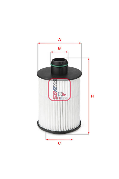 SOFIMA Filtru Ulei Opel Astra J/Insignia A/Zafira Tourer C Saab 9-5 2008-2018