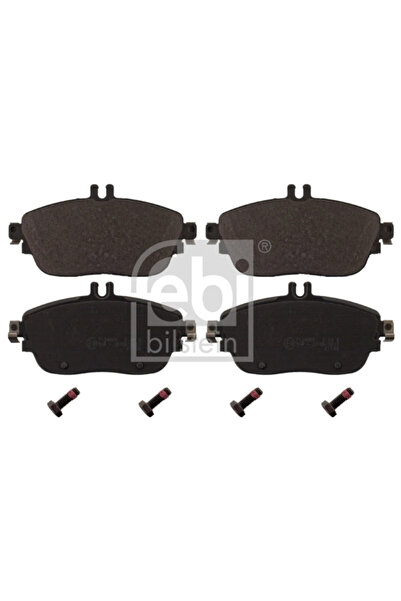 FEBI BILSTEIN Комплект спирачни накладки за преден мост, дискови спирачки Mer...