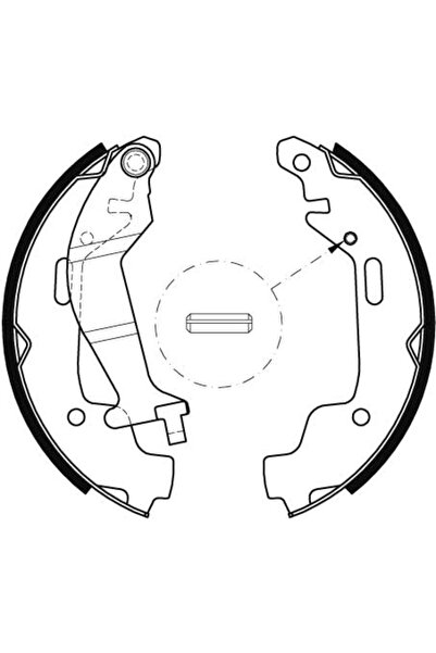 TRW Set Saboti Frana Opel Agila Vauxhall Agila Model 1