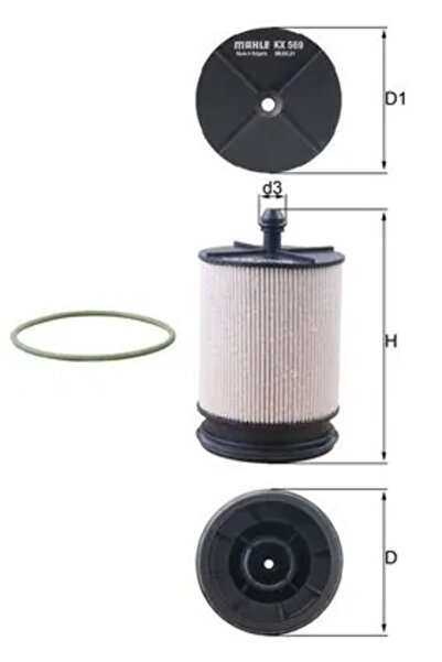 KNECHT Filtru Combustibil Toyota Avensis/Rav 4 4