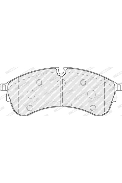 FERODO Brake Pad Set Disc Brake Man Tge Bus/Tge Body/Tge Platform/Chassis Vw ...