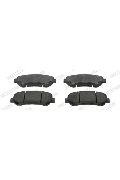 FERODO Комплект спирачни накладки Дискови спирачки Nissan 10-Trail 2/10-Trail...