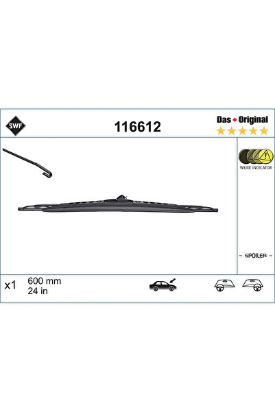 SWF Lamela Stergator Honda Civic 7 Mercedes-Benz C-Class 1994-2015