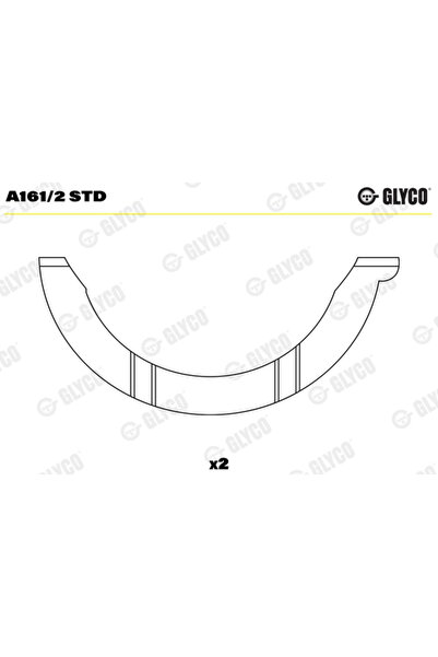 GLYCO Saiba Distantier Arbore Cotit Citroen C4 1/C4 Picasso 1 Microbus/C4 Cup...