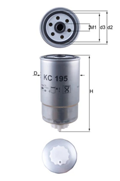 KNECHT Filtru Combustibil Alfa Romeo 147/156/166 Ferrari Agri Vega