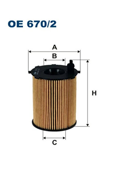 Filtron Filtru Ulei Alfa Romeo Mito Chrysler Ypsilon