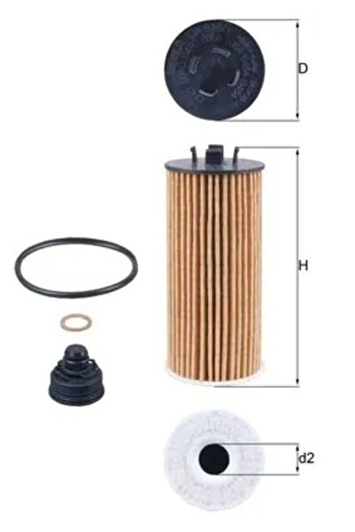 KNECHT Filtru Ulei Bmw 2 Active Tourer/2 Gran Tourer/X1 Mini Mini