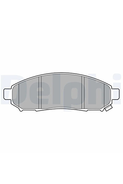 DELPHİ Brake Pad Set Disc Brake Nissan Leaf/Navara NP300/NV200 / Evalia Bus