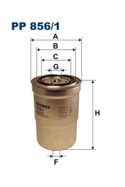 Filtron Fuel Filter Mitsubishi Canter 7/Pajero 2/Pajero 3