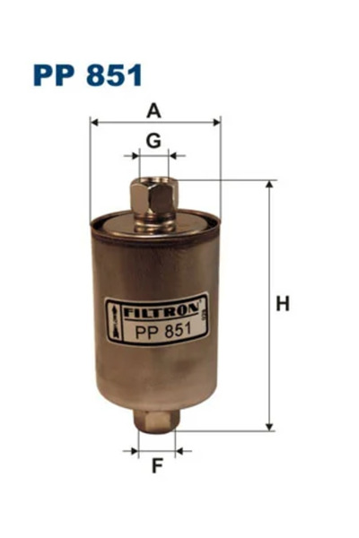 Filtron Fuel Filter Lada 110/111/112