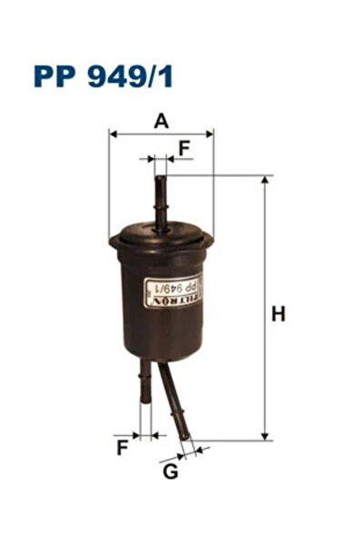 Filtron Горивен филтър Kia Rio 1