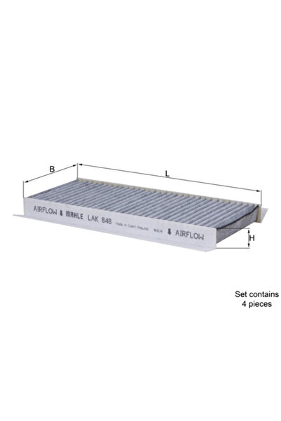 KNECHT Filtru Aer Habitaclu Bmw 3