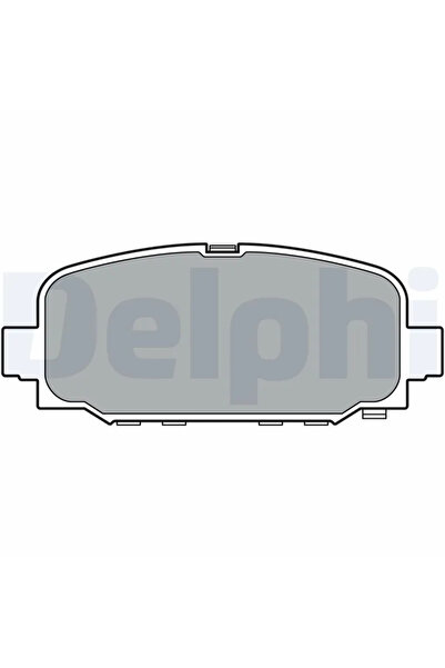 DELPHİ Комплект спирачни накладки за Jeep Compass