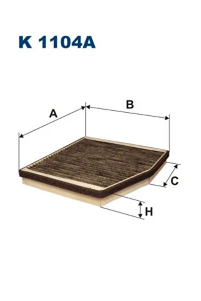 Filtron Filtru Aer Habitaclu Fiat Doblo Microbus/Idea/Punto Lancia Musa/Ypsilon