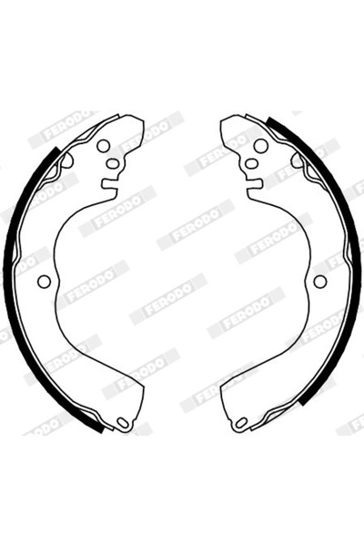FERODO Mitsubishi Grandis/Outlander 1/Outlander 2 Brake Shoe Set