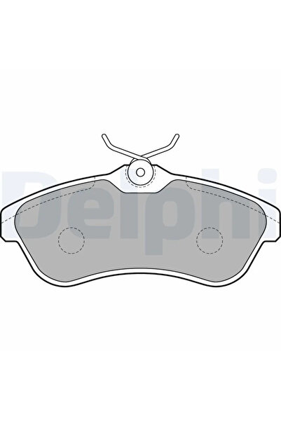 DELPHİ Set Placute Frana Frana Disc Citroen C2/C3 1/C3 Pluriel