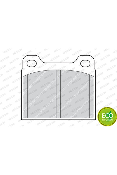 FERODO Set Placute Frana Frana Disc Alfa Romeo Alfetta/Giulietta Mercedes-Ben...