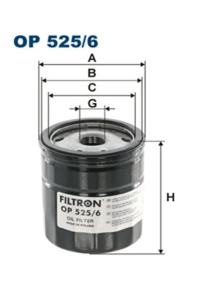 Filtron Filtru Ulei Vw California T5 Camper/California T6 Camper/Multivan T5