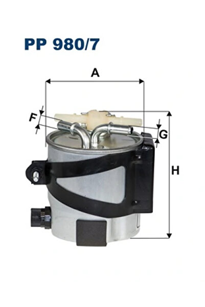 Filtron Filtru Combustibil Renault Megane 2/Scenic 2