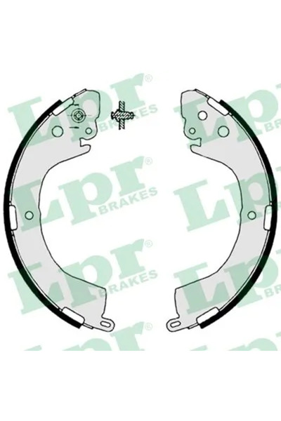 LPR Set Saboti Frana Mitsubishi Delica / Space Gear/L200/L400 Bus