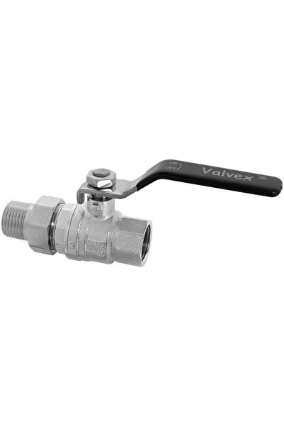 Other Robinet cu bilă nichelat cu garnitură cu semișurub și manetă din oțel D...