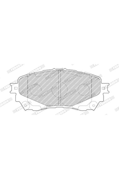 FERODO Brake Pad Set Disc Brake Mazda 6