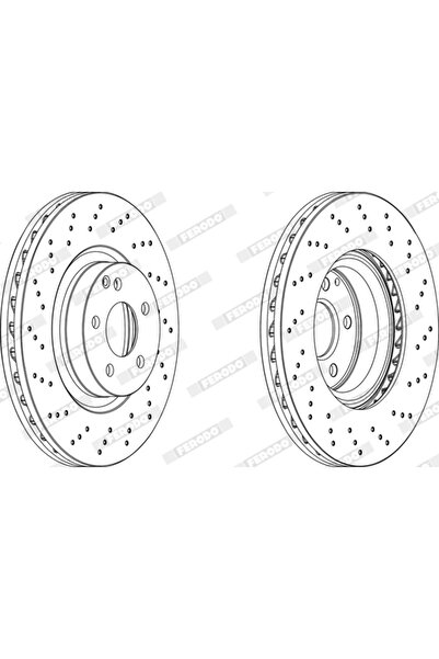 FERODO Disc Frana Mercedes-Benz S-Class