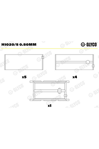 GLYCO Cuzineti Arbore Cotit Fiat Ducato Bus/Ducato Caroserie/Ducato Platou 20...