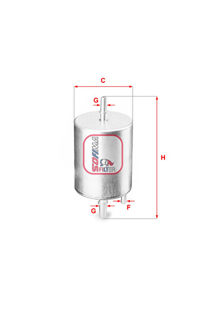 SOFIMA Filtru Combustibil Audi R8 2009-2015