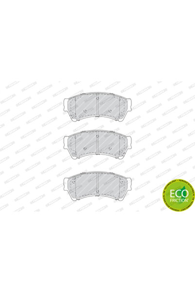 FERODO Brake Pad Set Disc Brake Mazda 6