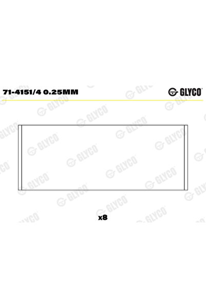 GLYCO Cuzineți Biela Ford Escrt 5/Escrt 6/Escrt Classic