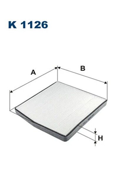 Filtron Filtru Aer Habitaclu Volvo S60 1/S80 1/V70 2