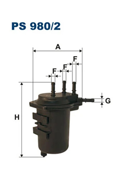 Filtron Filtru Combustibil Nissan Almera 2/Cube/Juke Renault Clio 2/Clio Symb...