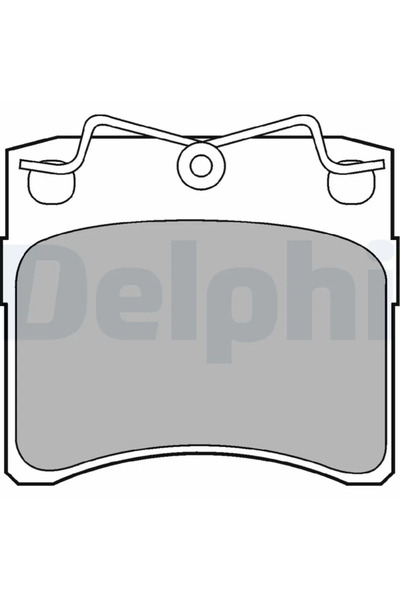 DELPHİ Brake Pad Set Disc Brake Mercedes-Benz Mb Platform / Chassis Vw Califo...