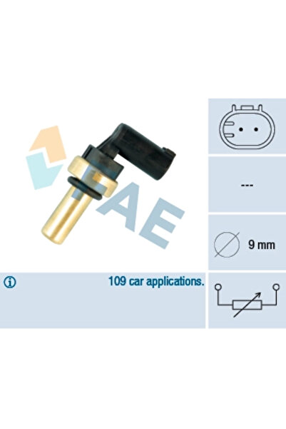 FAE Coolant temperature sensor OPEL ZAFIRA / ZAFIRA FAMILY B 2005-2015 32705