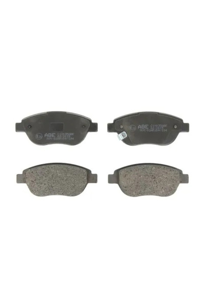 Abe Комплект спирачни накладки за преден мост, дискови спирачки Fiat 500L Ope...